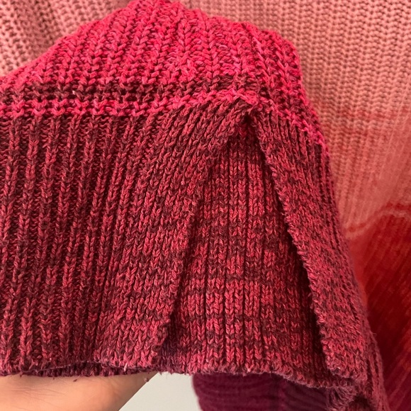 VGUC 2X Penningtons Layered Pink Knitted Sweater - Picture 9 of 11